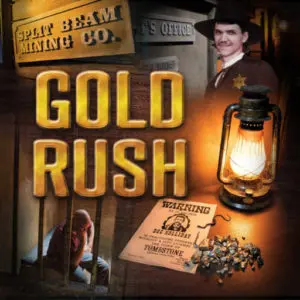 Gold Rush Room at Operation Escape in Williamsburg/Jamestown Virginia
